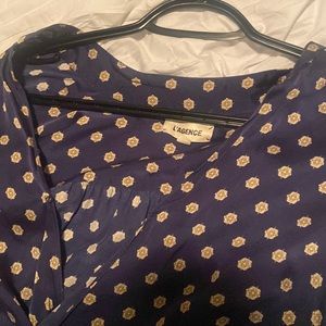 L’AGENCE Royal Blue bodysuit